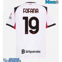 AC Milan Youssouf Fofana #19 Replica Away Shirt 2025-26 Short Sleeve